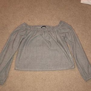 Brandy Melville off the shoulder blouse